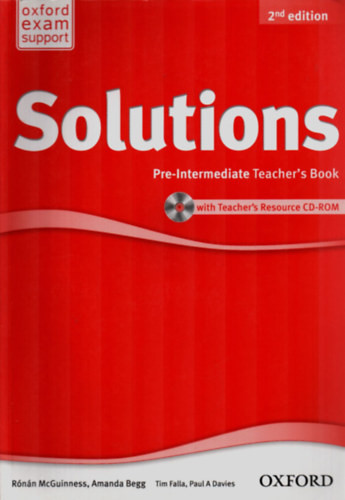 Solutions Pre-Intermediate Teacher's Book - 