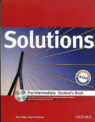 Solutions Intermediate I-II. (Student's Book - Munkafüzet) - Paul A Davies Tim Falla