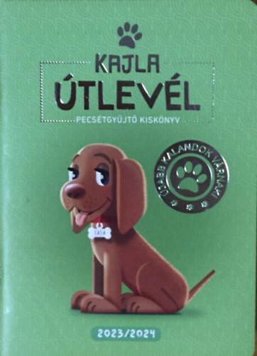 Kajla útlevél- pecsétgyűjtő kiskönyv - 