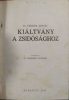 Kiáltvány a zsidósághoz - Dr. Fischer Árpád