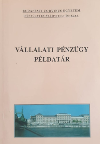 Vállalati pénzügy példatár - Fazakas Gergely