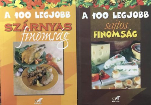 A 100 legjobb … szárnyas finomság + sajtos finomság (2 kötet) - Lurz Gerda