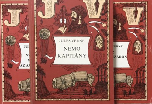 Nyolcszáz mérföld az Amazonason + Az ostromzáron át + Nemo kaptiány (3 kötet) - Jules Verne