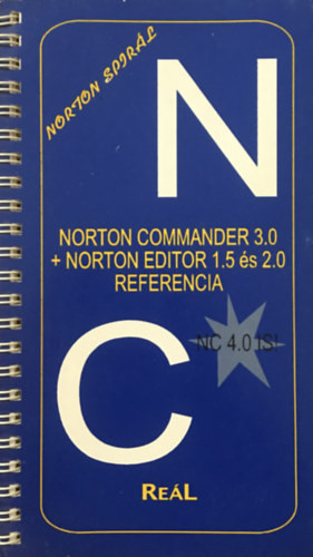 Norton Commander 3.0 + Norton Editor 1.5 és 2.0 referencia - Borbély Viktor