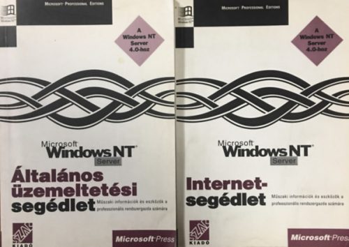 Microsoft Windows NT Server - Általános üzemeltetési segédlet + Internetsegédlet (2 kötet) -