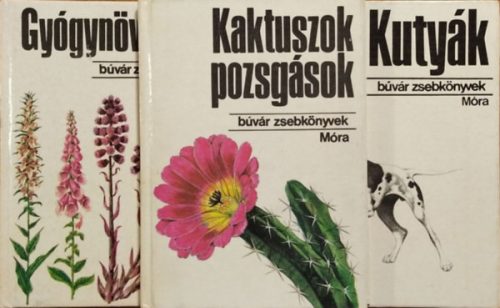 Gyógynövények + Kaktuszok, pozsgások + Kutyák (Búvár Zsebkönyvek) (3 kötet) - 