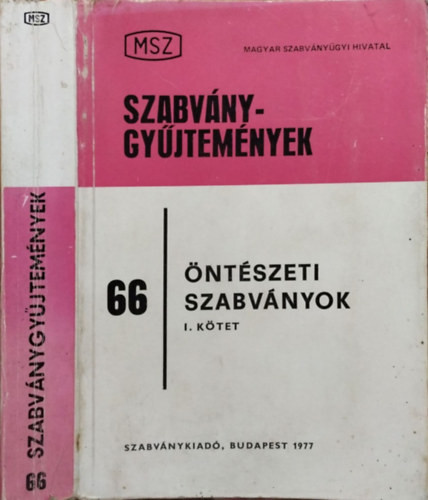 Öntészeti szabványok, I. kötet (MSZ Szabványgyűjtemények 66/I.) - Krakler Lászlóné - Sinkovits György (szerk.)