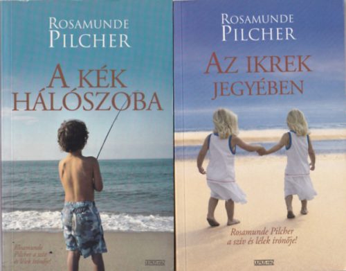 2 db Rosamunde Pilcher regény: Az ikrek jegyében + A kék hálószoba - Rosamunde Pilcher