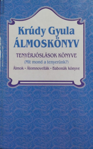 Álmoskönyv - Álmok, álomnovellák, babonák könyve. Tenyérjóslások könyve (Mit mond a tenyerünk?) - Krúdy Gyula, Szerk.: Mohai V. Lajos