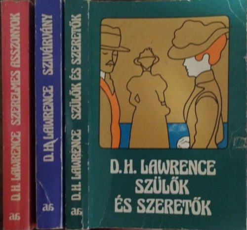 Szerelmes asszonyok + Szivárvány + Szülők és szeretők (3 kötet) - D.H. Lawrence