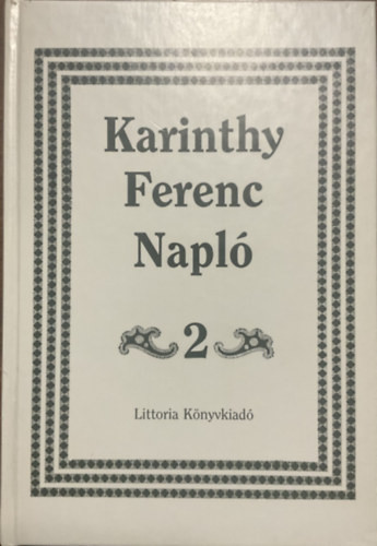 Napló 2 - Karinthy Ferenc