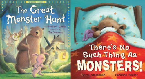 The Great Monster Hunt + There's no such thing as monsters! (2 in 1) - Steve Smallman, Caroline Pedler, Norbert Landa, Tim Warnes