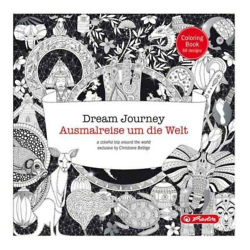Dream Journey - Ausmalreise um die Welt (felnőtt színező) - 