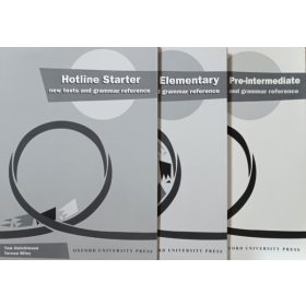   Hotline new tests and grammar reference (Starter + Elementary + Pre-intermediate) (3 kötet) - Tom Hutchinson, Teresa Riley, Amanda Maris