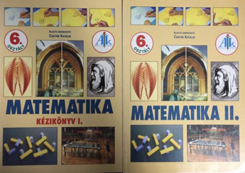 Tanári kézikönyv - Matematika 6. osztály I-II. - Csatár Katalin