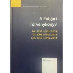   A polgári törvénykönyv - Polgári jogi jogszabályok változásai - Gárdos Péter
