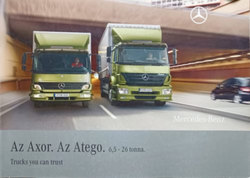 Axor - Atego (6,5-26 tonna) katalógus - Mercedes-Benz