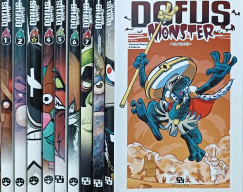 Dofus - Monster 1-7 + Wa Wabit + Koulosse (9 db) - 