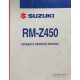 Suzuki RM-Z450 - Owner's Service Manual -