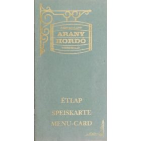 Arany Hordó vendéglő - Étlap -