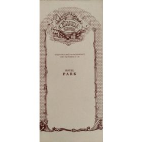   Citadella étterem - Szlovák Gasztronómiai Hét, 1989. október 23-28., Hotel Park - Étlap -