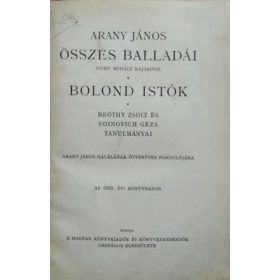   Arany János összes balladái Zichy Mihály rajzaival - Bolond Istók - Arany János
