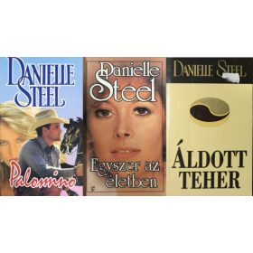   Palomino + Egyszer az életben + Áldott teher (3 kötet) - Danielle Steel könyvcsomag