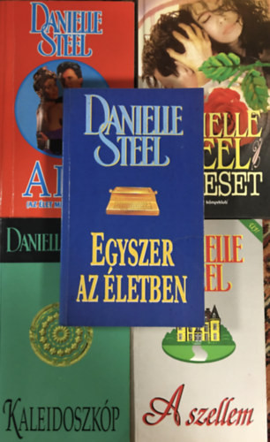 Egyszer az életben + Kaleidoszkóp + Apu + Baleset + A szellem (5 kötet) - Danielle Steel