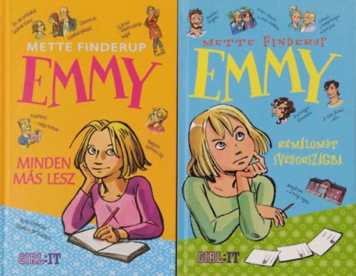 Emmy - Minden más lesz + Rémálomút Svédországba (2 kötet) - Mette Finderup