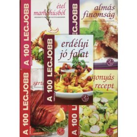   A 100 legjobb... - erdélyi jó falat, - étel marhahúsból, - almás finomság, - étel sertéshúsból, - burgonyás recept (5 kötet) - Toró Elza, Bodó Alpár, Mózes István Miklós