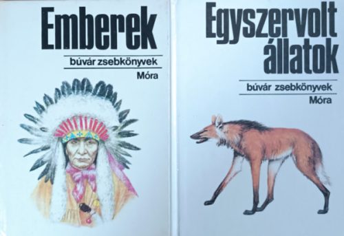 Emberek + Egyszervolt állatok (2 kötet Búvár zsebkönyvek) - Farkas Henrik, Hankó Ildikó