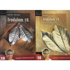   Irodalom 10. Tankönyv + Szöveggyűjtemény (2 kötet) - Somos Béla