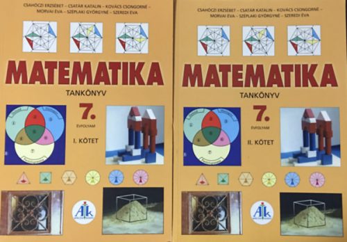 Matematika tankönyv 7. évfolyam I-II. kötet - Csahóczi-Csatár-Kovács-Morvai-Széplaki-Szeredi