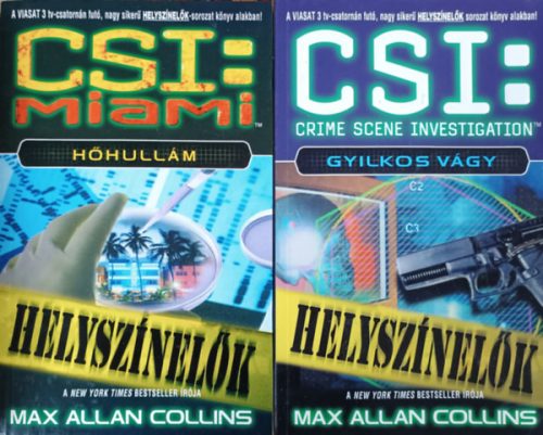 Gyilkos vágy + Hőhullám (2 kötet CSI: Helyszínelők) - Max Allen Collins