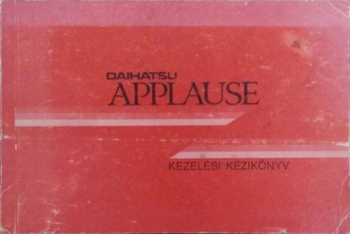 Daihatsu Applause - kezelési kézikönyv - 