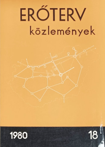 Erőterv közlemények 18. (1980) - Kordis József (szerk.)