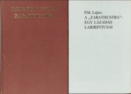 Im-igyen szóla Zarathustra - Kísérőfüzettel (Reprint) - Nietzsche Frigyes