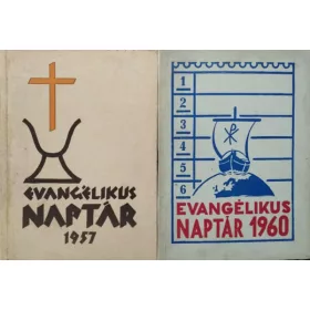 Evangélikus Naptár 1957 + 1960 (2 kötet) -