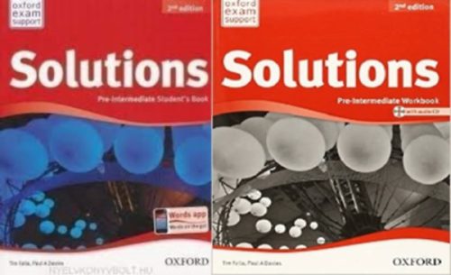 Solutions Pre-Intermediate I-II.: Student's Book és munkafüzet - Tima Falla; Paul A Davies