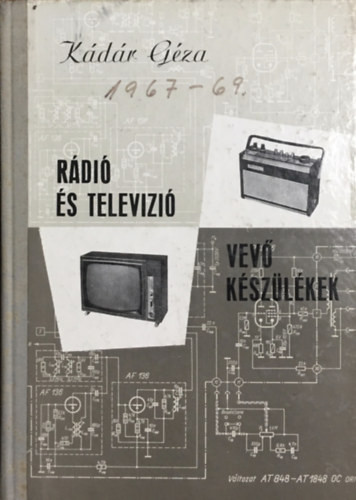 Rádió és televízió vevőkészülékek 1967-1969 - Kádár Géza
