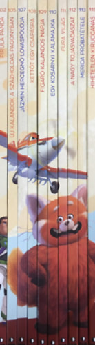 Varázslatos hangoskönyvek 102 + 105 + 107-115 (10 kötet) - Walt Disney, DeAgostini