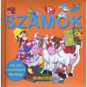 Számok - Sok kis kinyitható ablakkal -