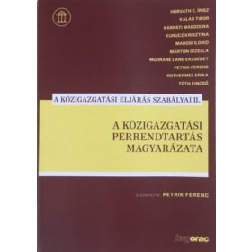A közigazgatási perrendtartás magyarázata -