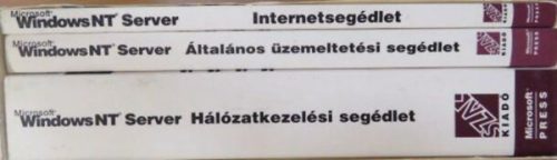 Microsoft Windows NT Server Resource Kit- Üzemeltetői enciklop. I-III. (Általános üzemeltetési seg. + Hálózatkezelési seg. + Internetsegédlet) - 