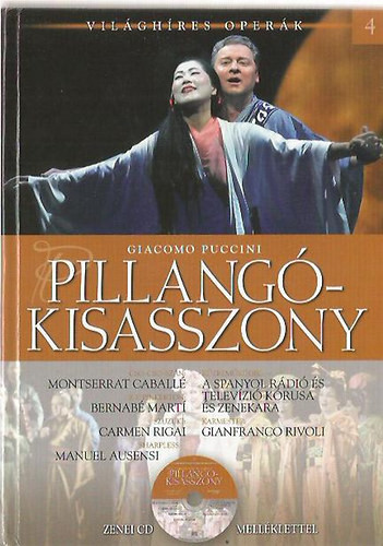 Pillangókisasszony - Világhíres operák sorozat 4. kötet - Giacomo Puccini