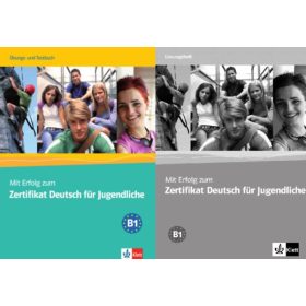   Mit erfolg zum Zertifikat Deutsch für Jugendliche Übungs- und Testbuch + Lösungsheft (2 kötet) - Ernst Klett Sprachen