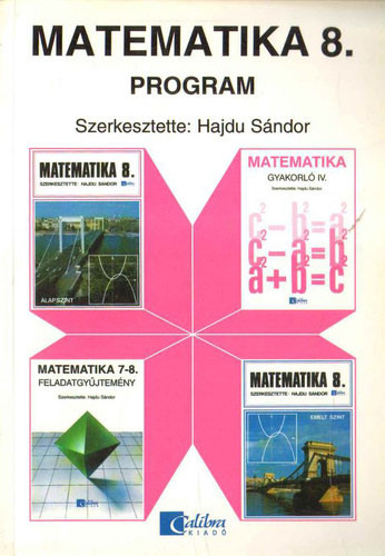 Matematika 8. Program - Hajdú Sándor (szerk.)