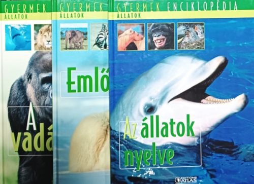 Gyermek enciklopédia - Az állatok nyelve + Emlősök + A vadállatok (3 kötet) - 