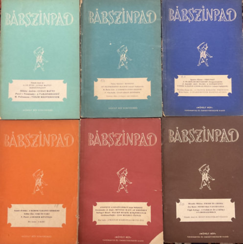 Bábszínpad 15-16., 17., 18., 19., 20., 21., 22., 23., 24., 25. (10 db szórványszám, 1954-1956) - 