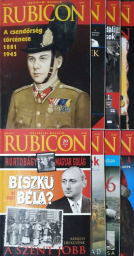 Rubicon, 2010/1-6., 8-10. (8 db szórványszám) - Rácz Árpád (főszerk.)